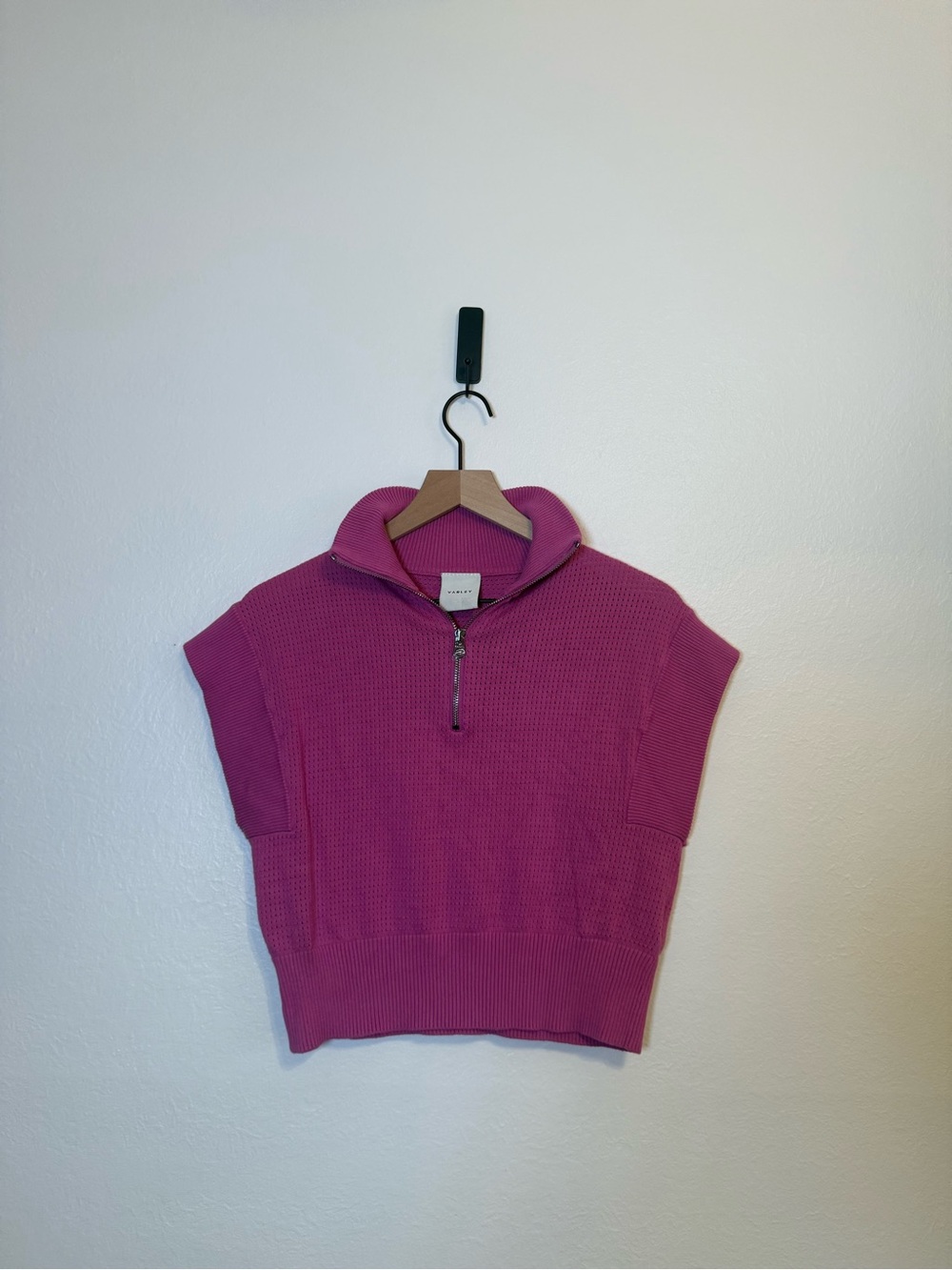 Varley Fulton Cropped Half Zip Knit - Picture 2 of 6